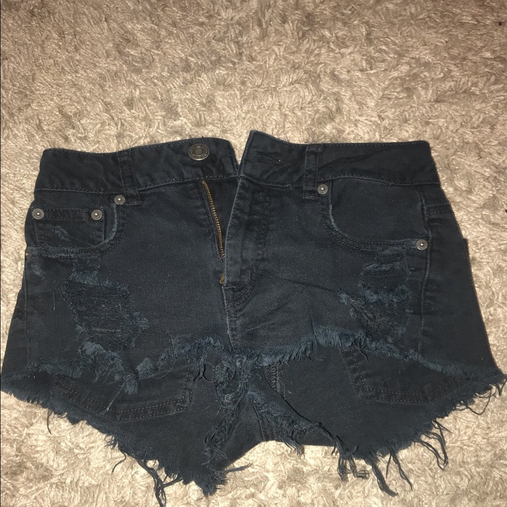 Frayed American Eagle high waisted shorts